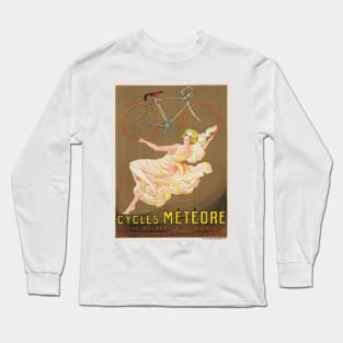 Cycles Météore Vintage Poster 1926 Long Sleeve T-Shirt